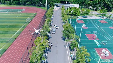 公安地空一體化應急處突演示